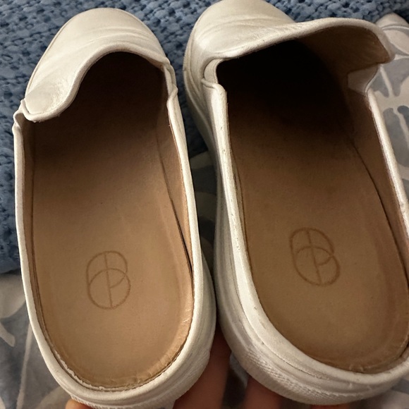 Porte & Paire White Backless Slip on Sneakers (exclusive to Net a Porter) - Picture 7 of 16